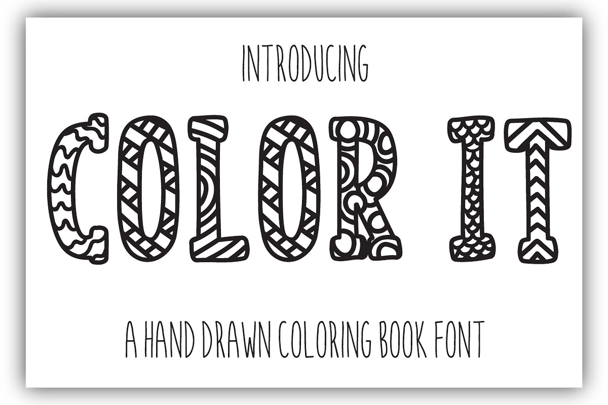 Color It Typeface