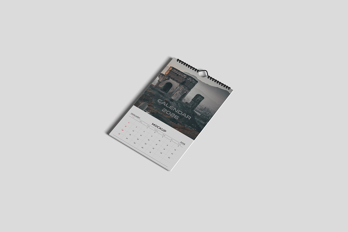 High Quality Calendar Mockup, a Books & Magazine Mockup by Lxadesign (Photo 6 of 7)