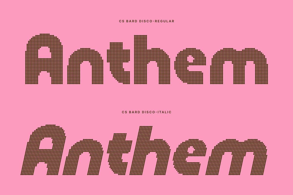 CS Bard Disco, a Sans Serif Font by Craft Supply Co. (Photo 2 of 8)