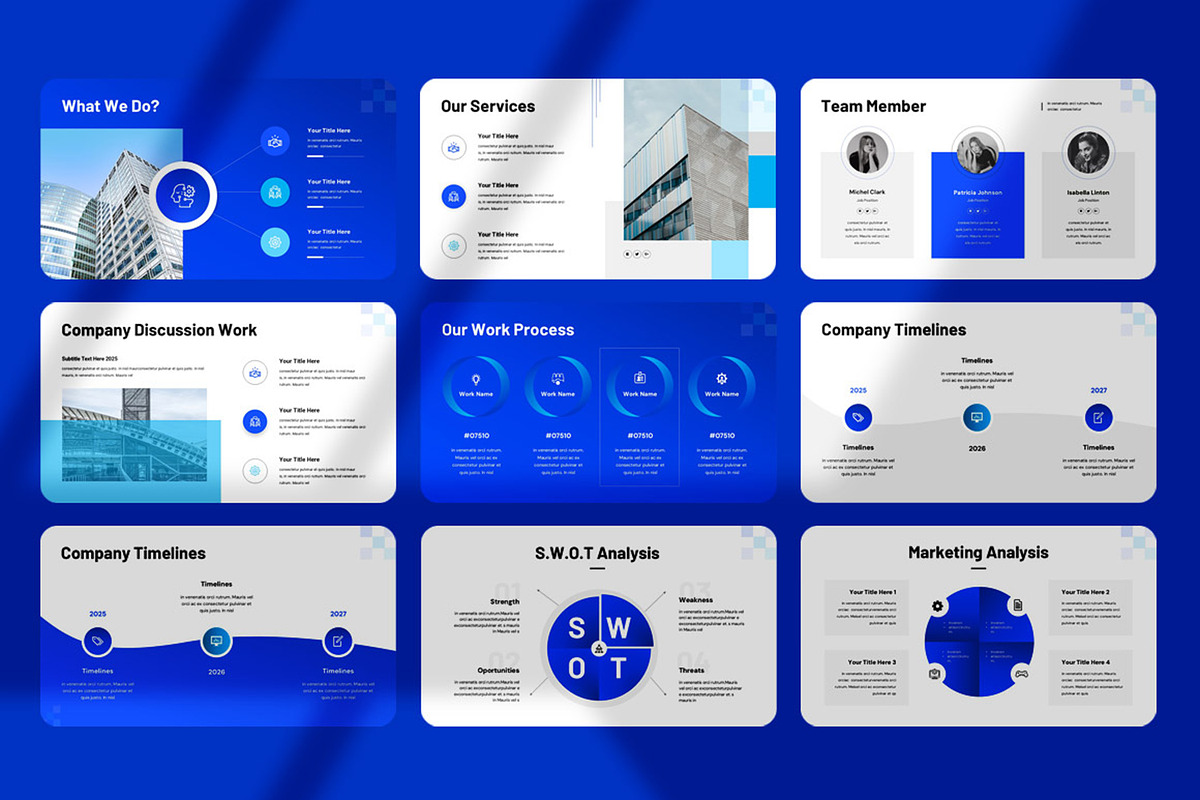 Company Profile Presentation, a Presentation Template by Dream-Lab (Photo 3 of 4)
