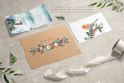 Woodland Christmas Clipart, an Animal Illustration by Twigs and Twine (Thumbnail 10 of 11)