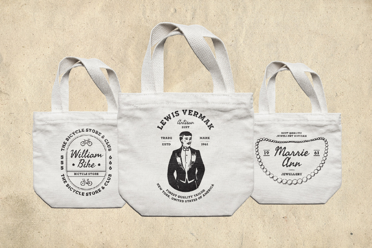 Retro Logo Badges, a Branding & Logo Template by The Good Store (Photo 10 of 12)