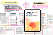 Self Discovery & Self Improvement, a Print Template by PlannersByBee (Thumbnail 1 of 6)