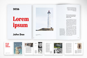 Heritage Magazine Template, a Print Template by McLittle Stock