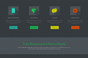 Land Bootstrap Responsive Template