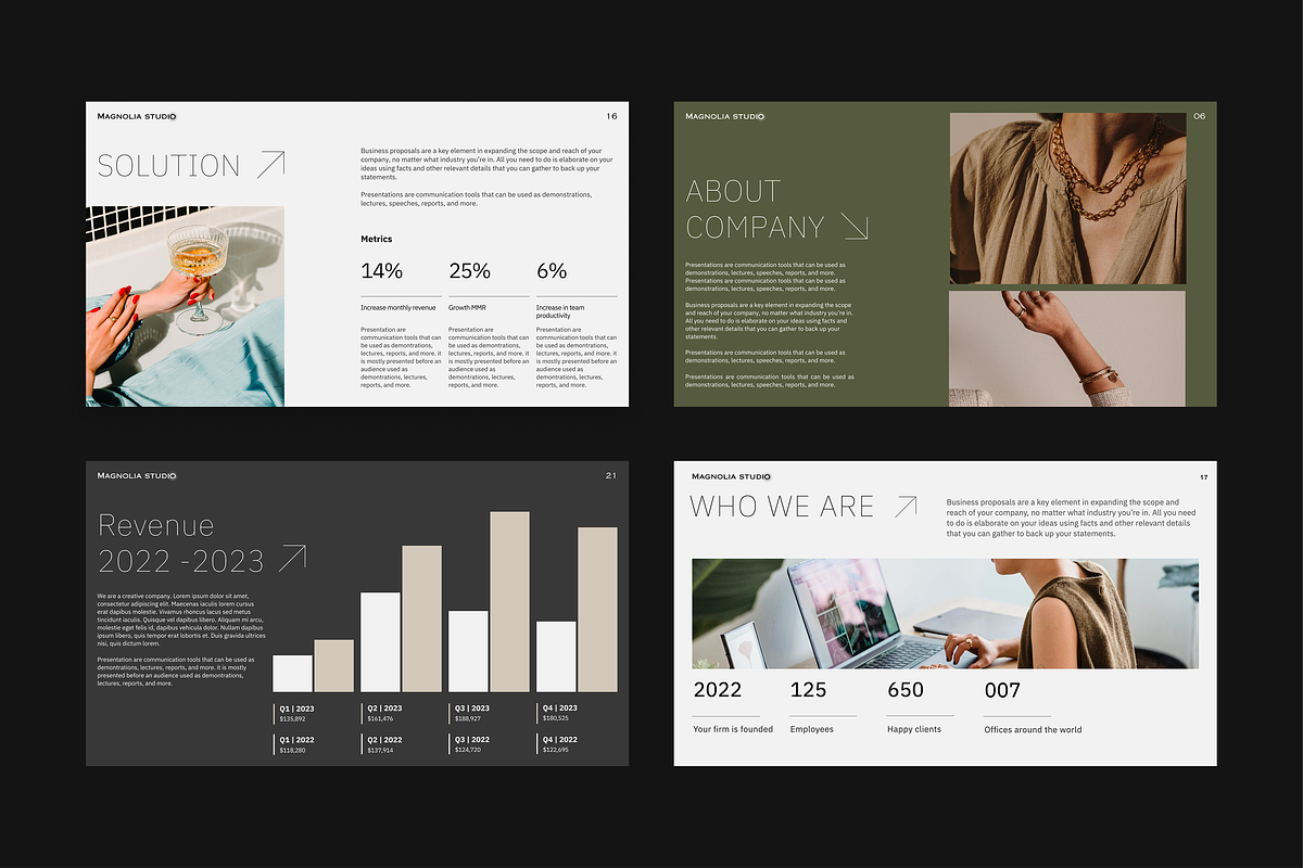 Magnolia presentation preview 6