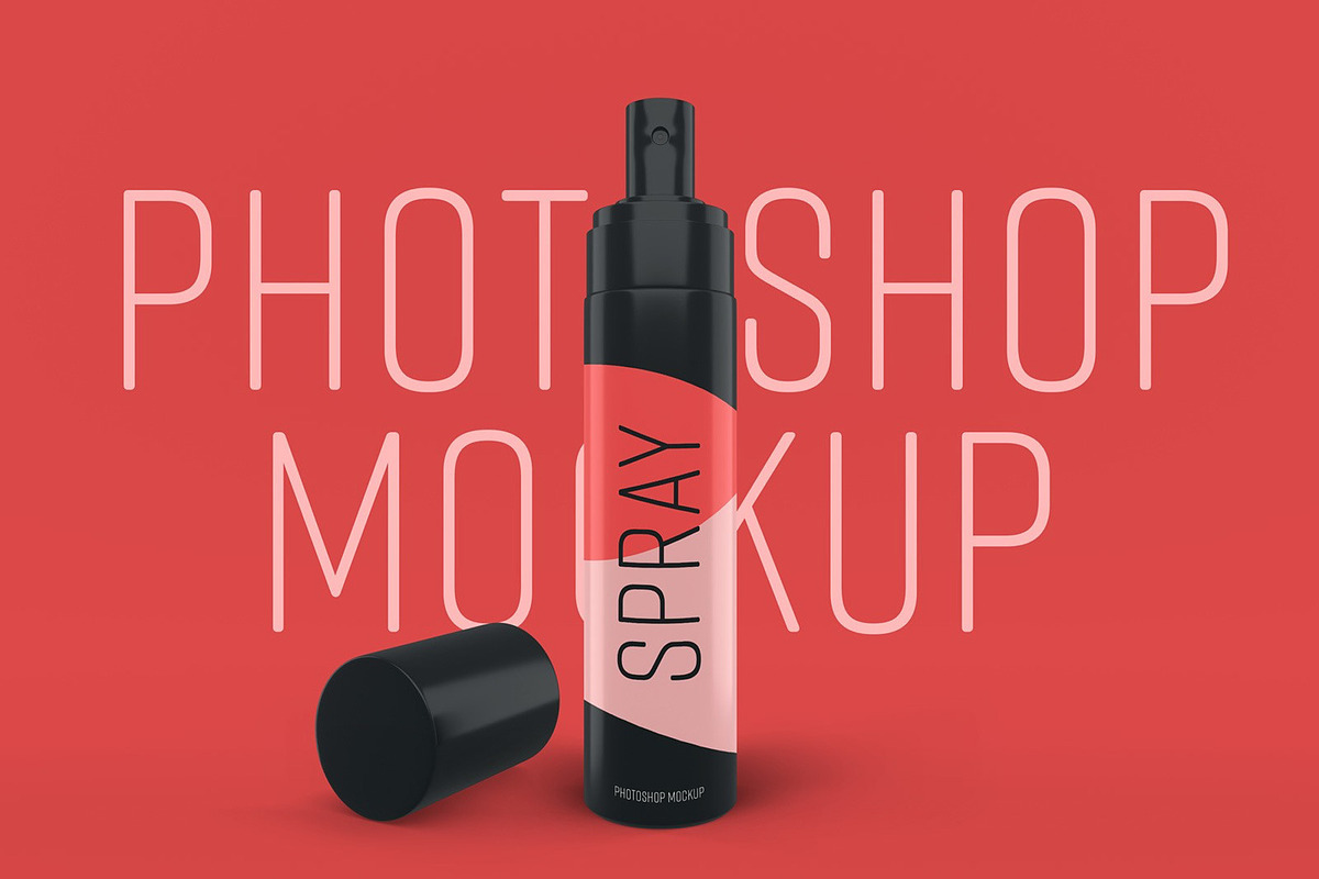 Spray Bottle Mockup, a Product Mockup by Medialoot (Photo 2 of 7)
