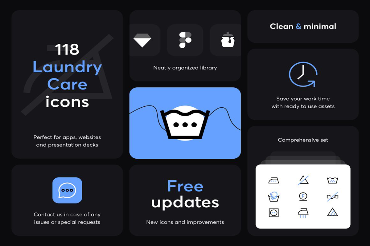 Laundry Care, a Solid Icon by Creative Perspective (Photo 6 of 6)