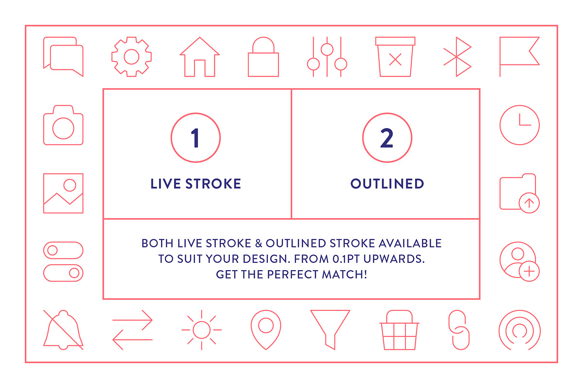 UI/UX Line Icons, an Outline Icon by Made by Made (Photo 4 of 8)