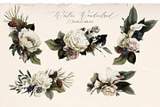 Winter Wonderland Floral Bouquets, an Illustration by Eclectic Anthology (Thumbnail 9 of 10)