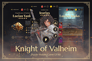 Knight of Valheim GUI Kit, an UI Kit Template by Timber Store (Thumbnail 1 of 8)