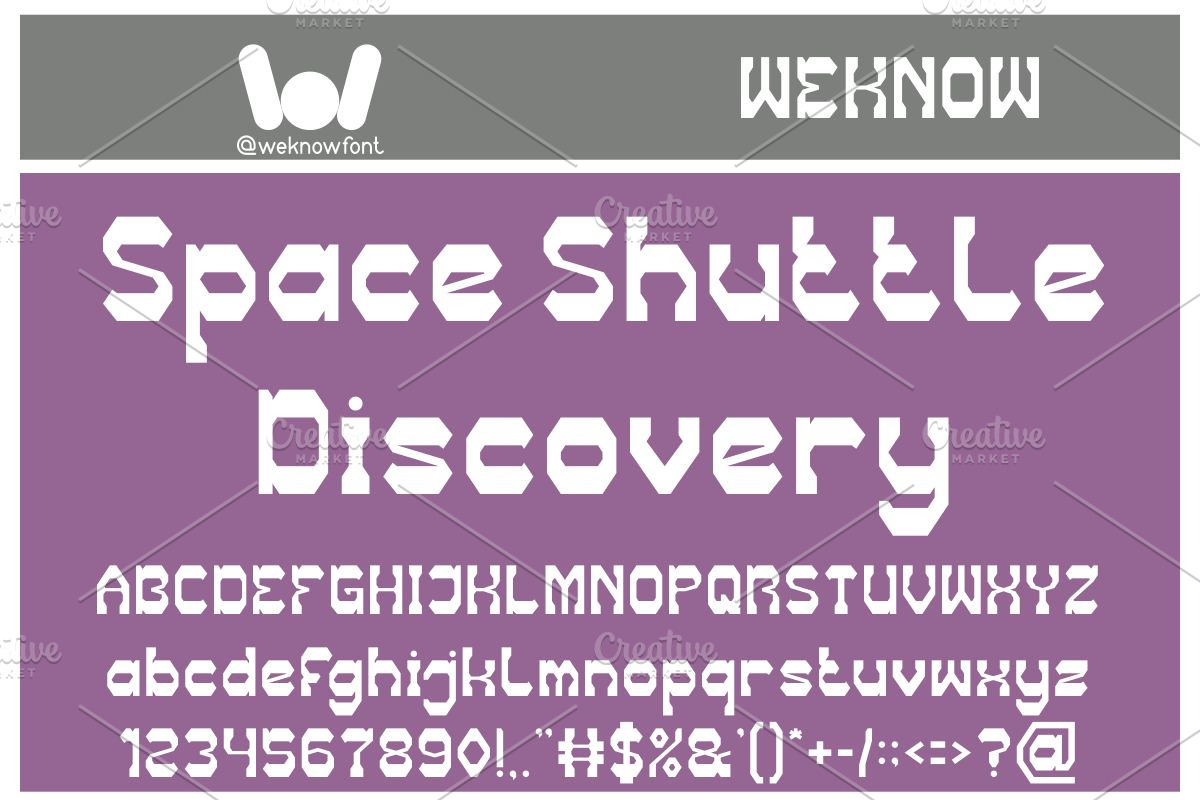 Mission Timeline font, a Font by weknow (Photo 5 of 8)