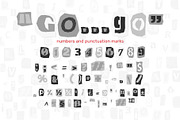 Cut News gray color font, a Sans Serif Font by Zimages (Thumbnail 7 of 9)