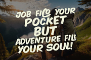 Copasty Lingers Bold Playful Brush, a Handwritten Font by Maulana Creative (Thumbnail 4 of 7)