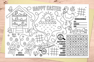 Easter Activity Mats Collection