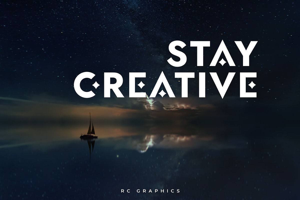 Lozange Font Family – Sans Serif, a Sans Serif Font by RC graphics (Photo 9 of 9)