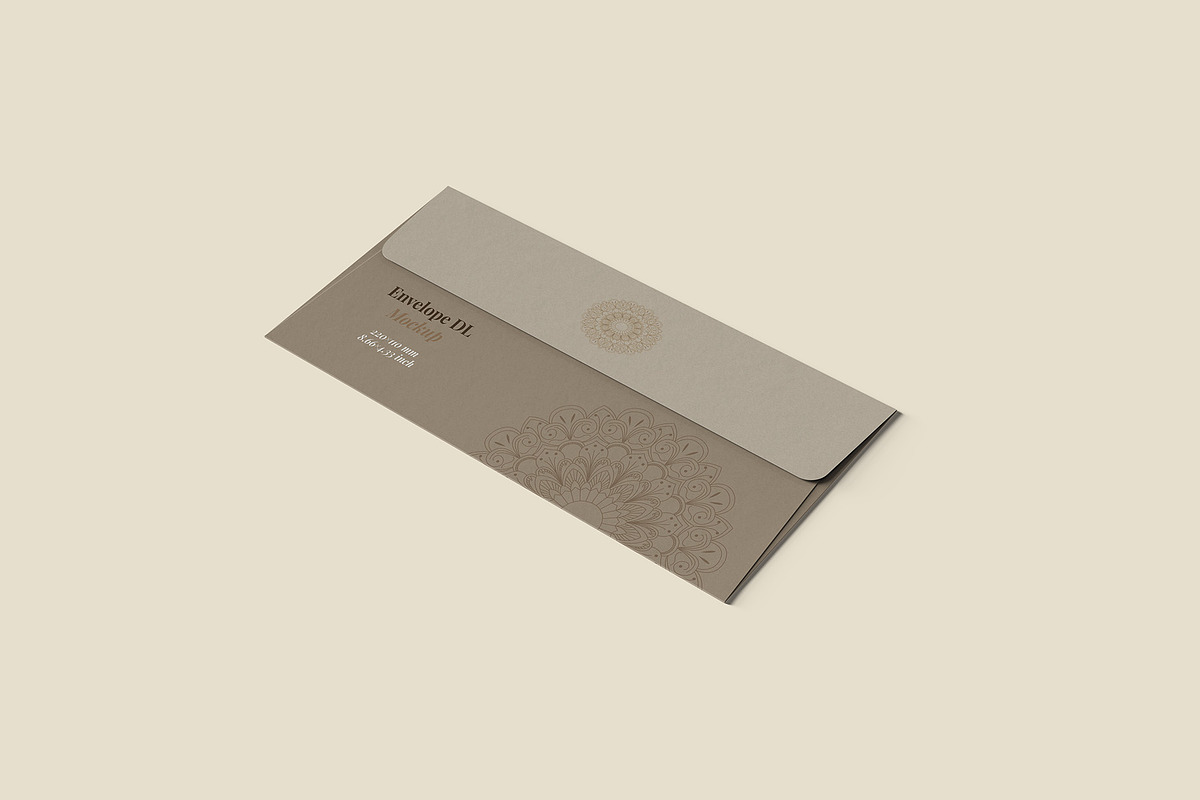 Envelope DL Mockup - 12 Views, an Advertising Mockup by Illusiongraphic (Photo 9 of 27)