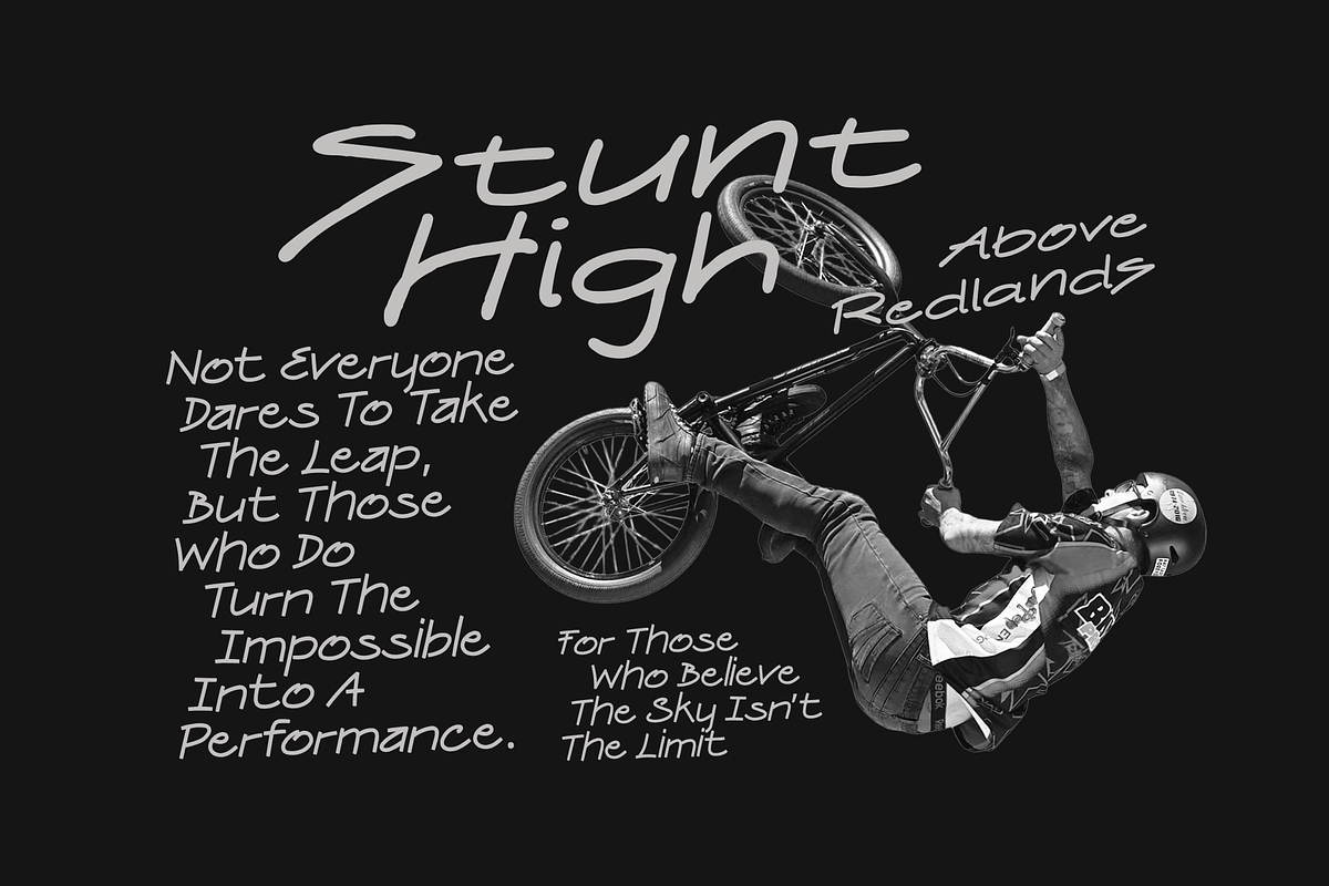 Trackvia - Street Vibes Font, a Handwritten Font by Uncarving (Photo 5 of 11)
