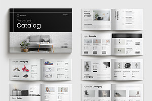 Product CatalogTemplate Landscape, a Brochure Template by Cleffon_Graphic_Studio