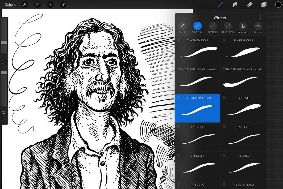 600+ Brushes Procreate BIG PACK, a Brush Add-On by Georg's Procreate Brushes (Photo 38 of 115)