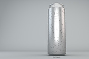 Beverage Cans in 3 Sizes, a Food & Drink 3D Model by 3DTreatment (Thumbnail 2 of 6)