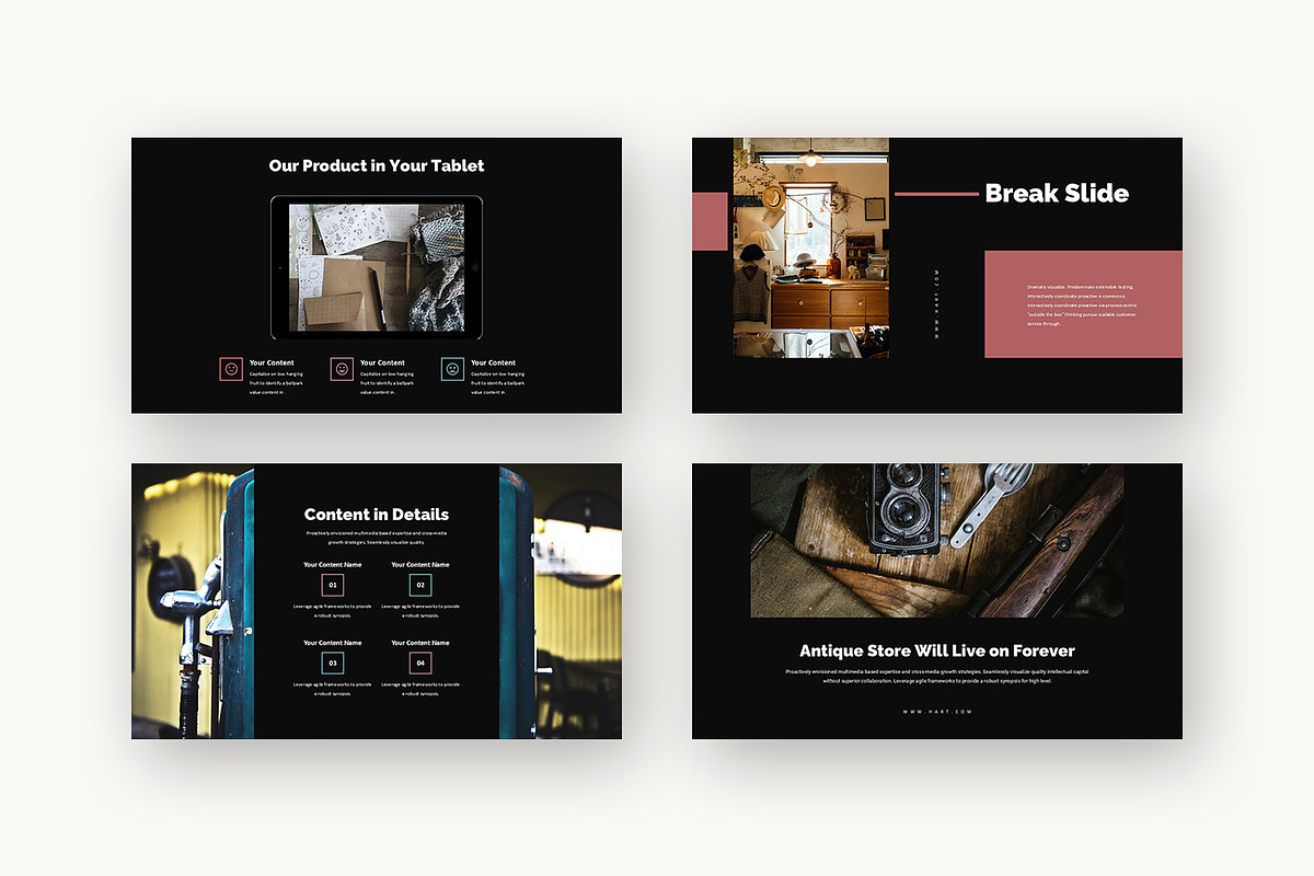 Hart : Heritage Brand Powerpoint, a Presentation Template by Punkl Camp (Photo 13 of 16)