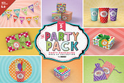 Vol.5 Party Packaging MockUps, a Cups & Container Mockup by INCDesign (Thumbnail 1 of 19)