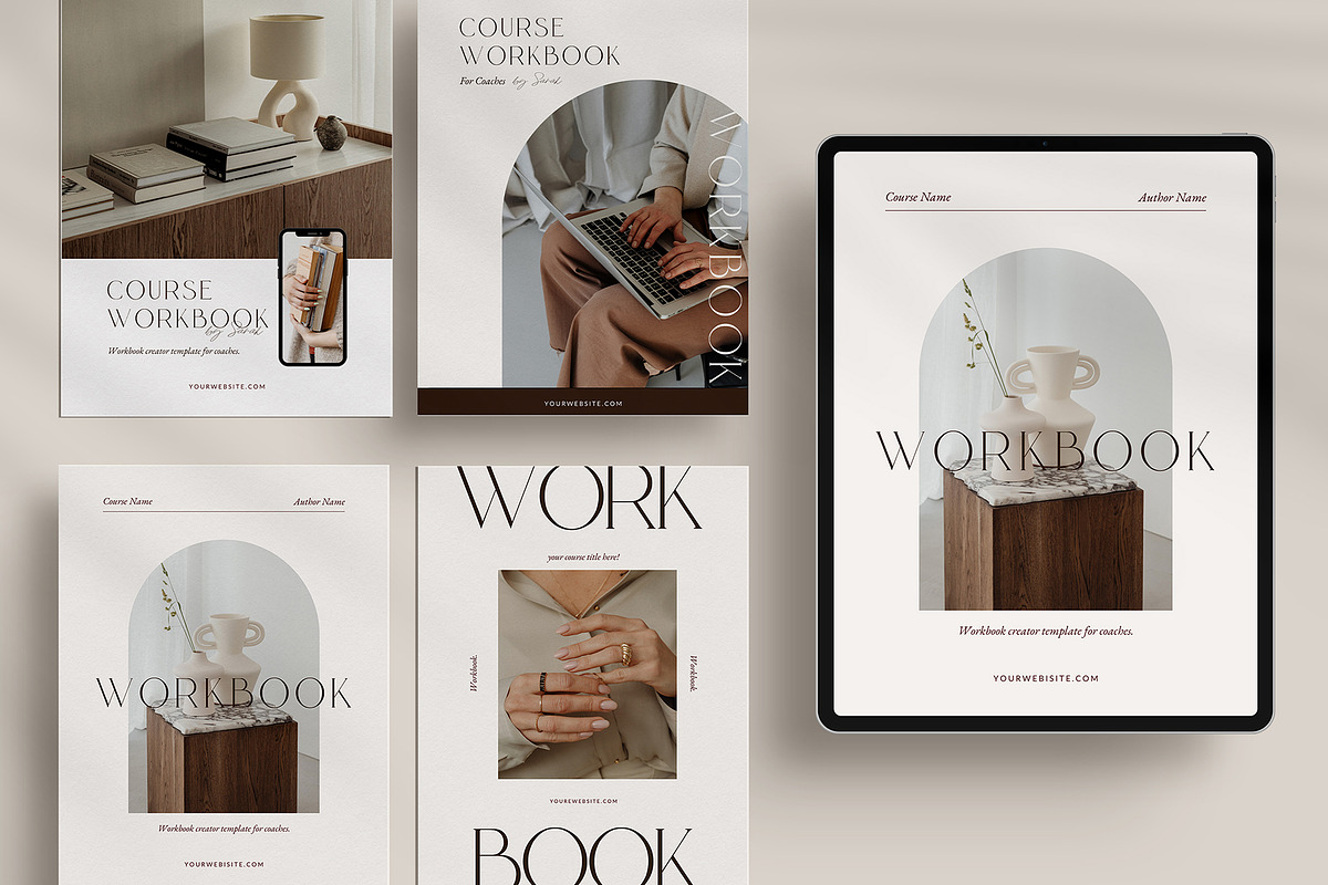 Savanna Workbook Canva Template, a Marketing Template by Amaré Creative (Photo 9 of 10)