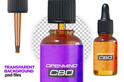 Photoreal Dropper Bottle Mockups, a Cups & Container Mockup by Layerform Design Co. (Thumbnail 3 of 4)