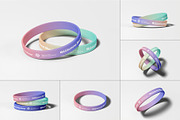 Silicone Band Mockup, an Advertising Mockup by Se٧enStudio (Thumbnail 1 of 13)