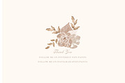 Watercolor Boho Baby Nursery Set, an Animal Illustration by Pati Paints (Thumbnail 15 of 15)