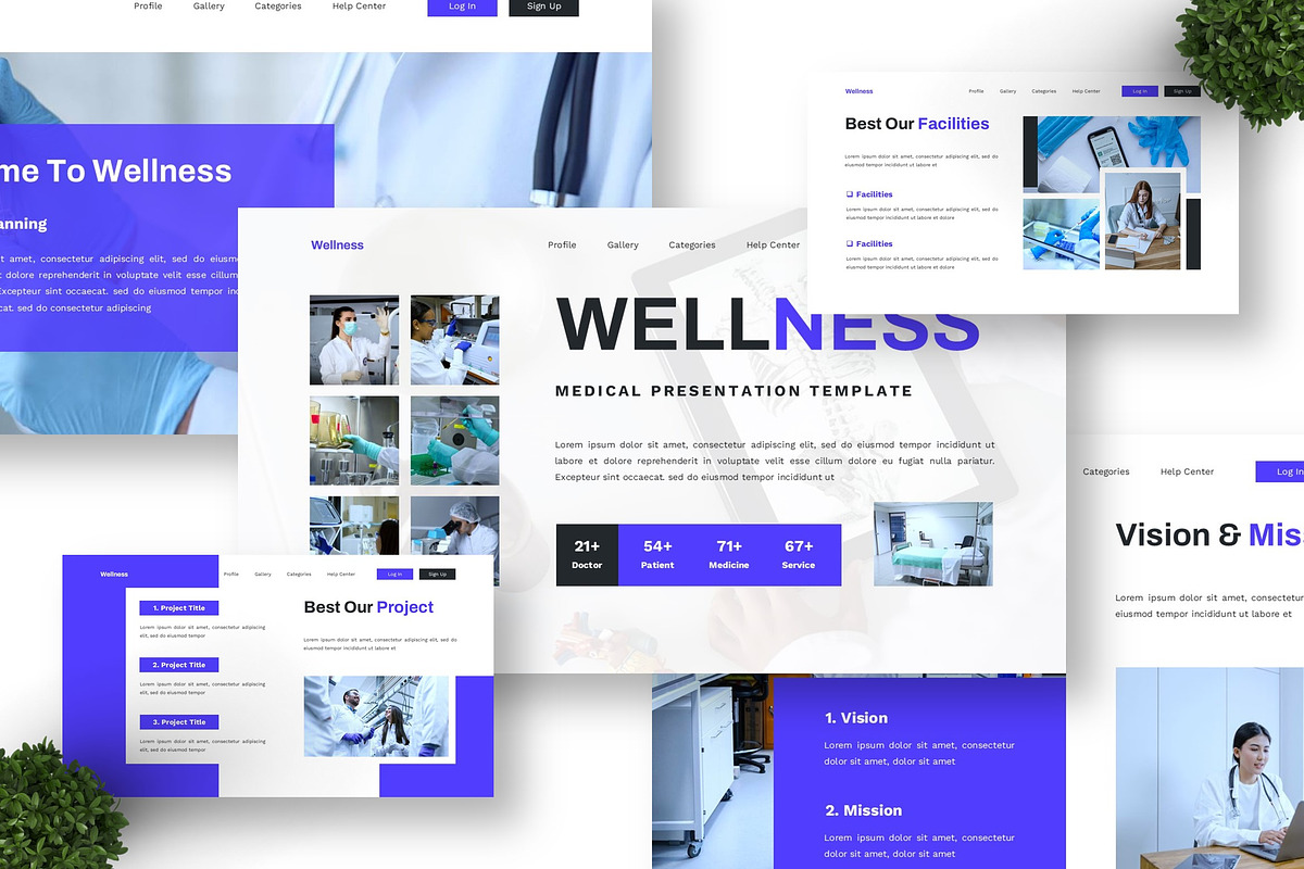 Wellness - Medical Google Slide preview 3