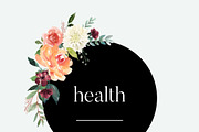 Black & Floral Insta Stories Pack, an Icon by Elise Hunter Design (Thumbnail 6 of 11)