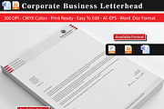 Letterheads, a Stationery Template by shujaktk (Thumbnail 1 of 5)