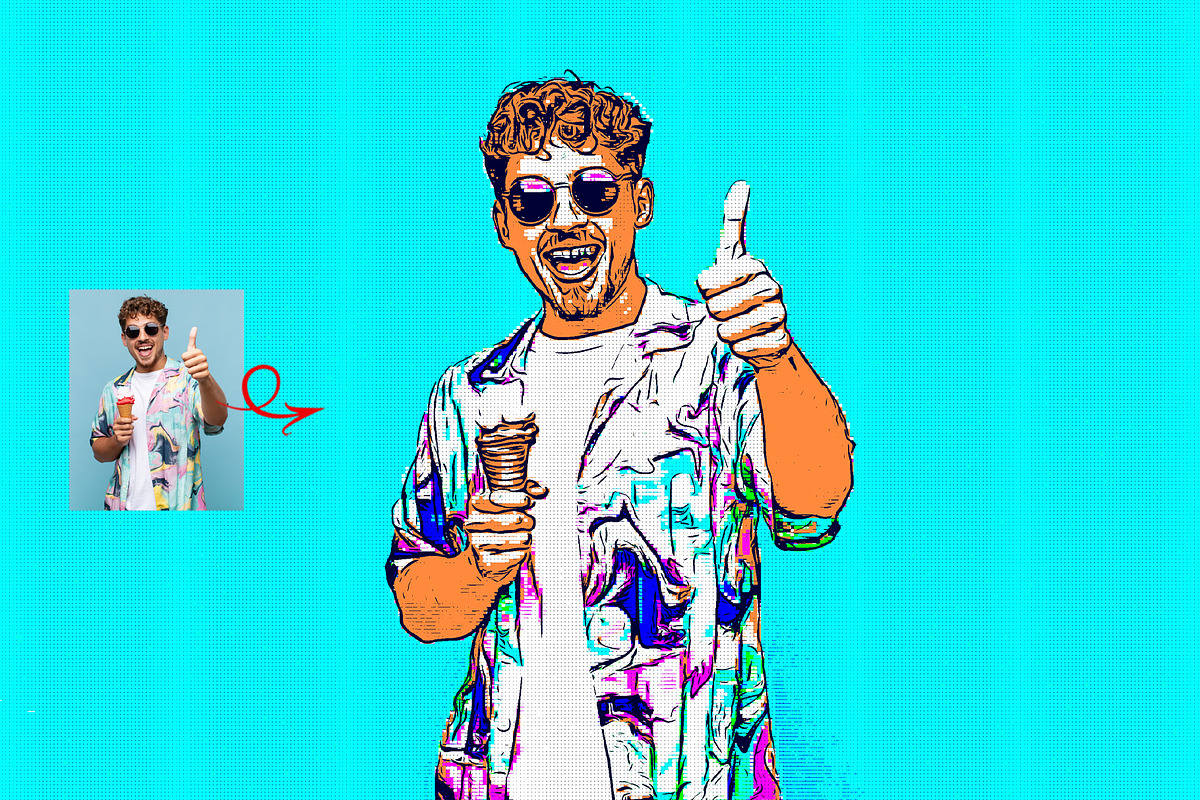 Photoshop Photo Art Action, an Action Add-On by Photoshop Action (Photo 12 of 22)