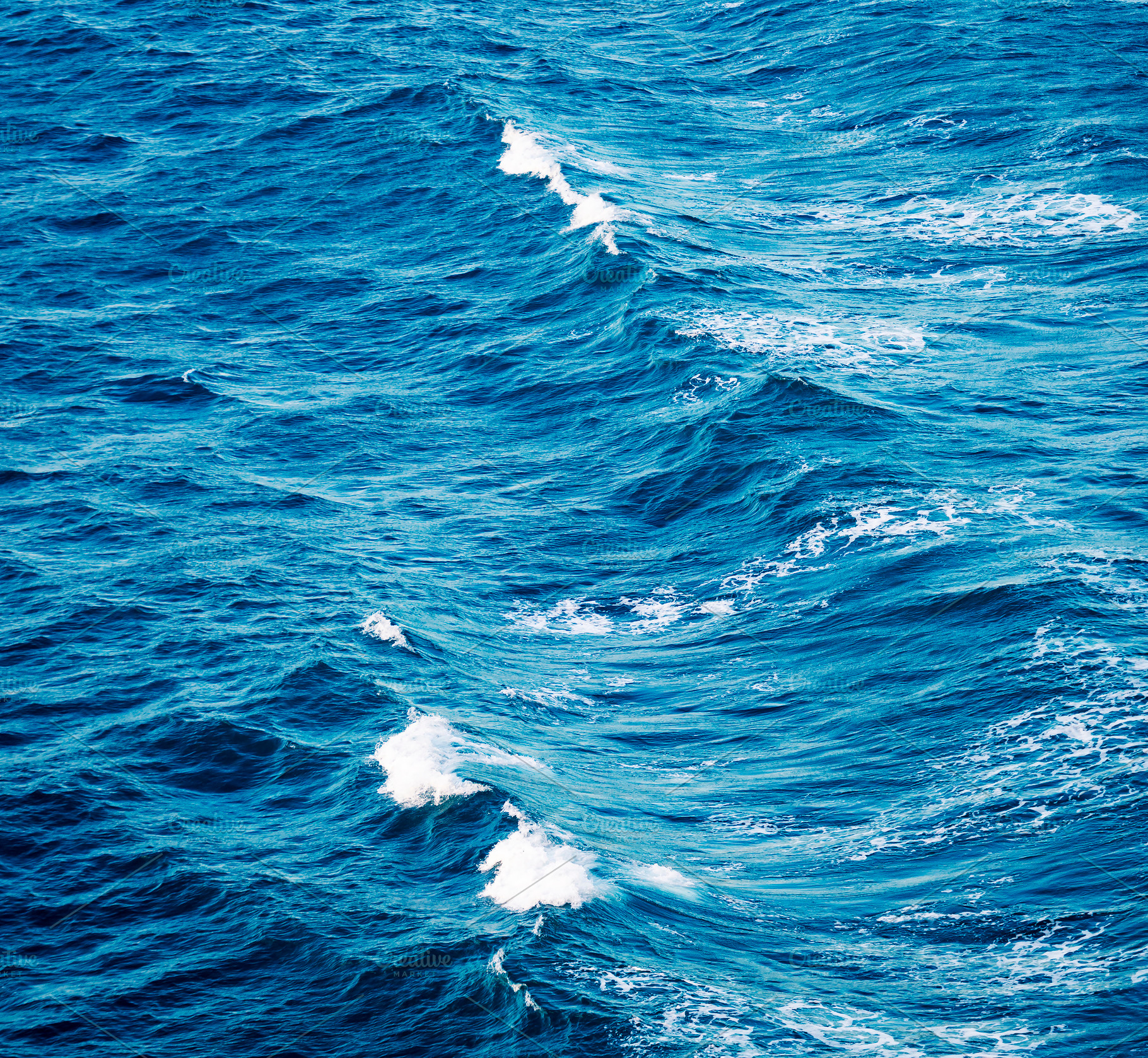 Ocean Waves, a Nature Photo by THP Creative