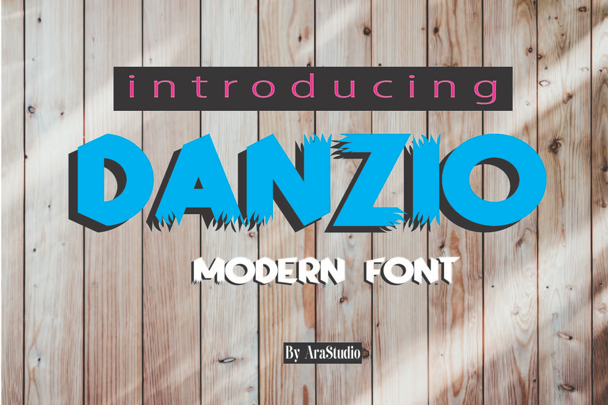 Danzio, a Symbol Font by AleraStudio (Photo 1 of 6)