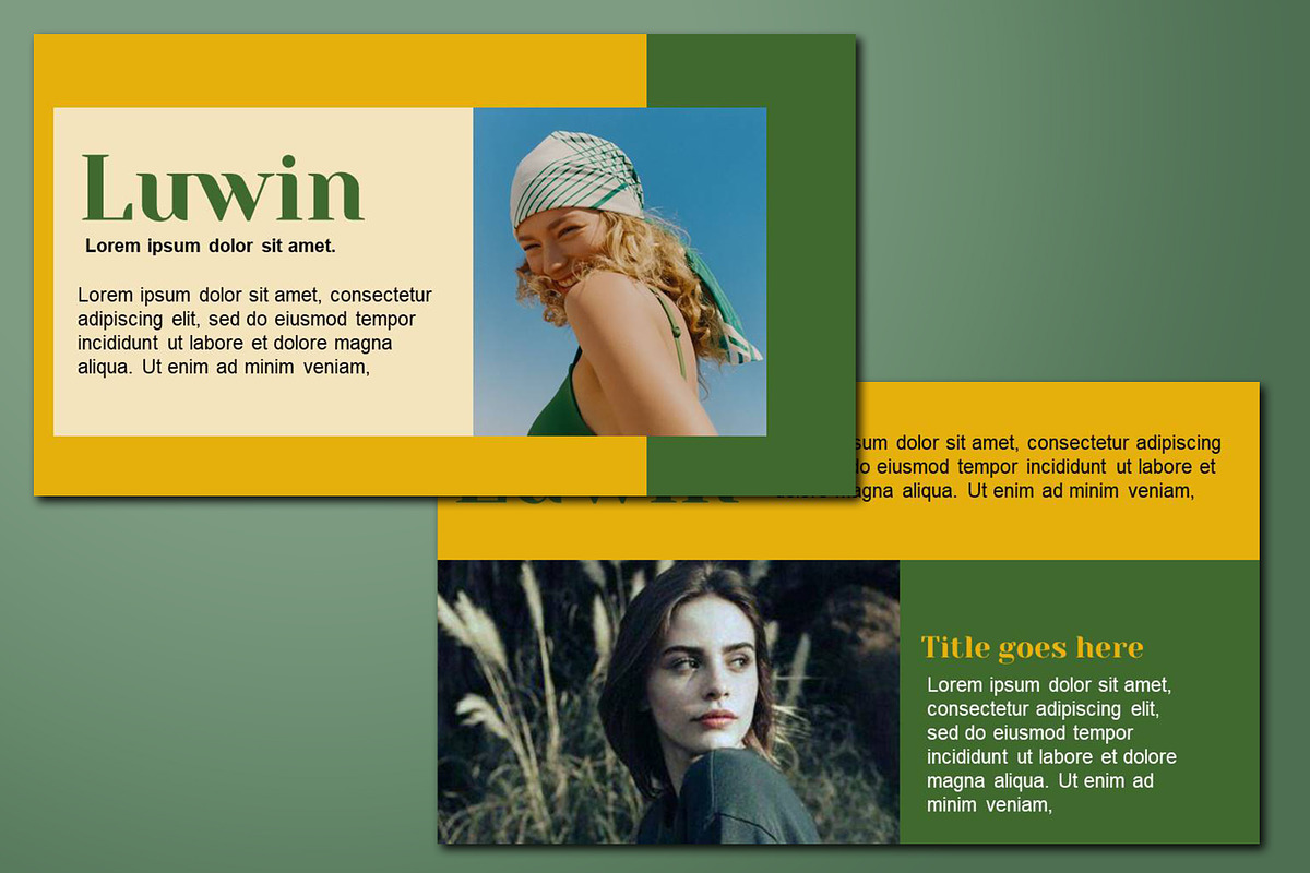 LUWIN PowerPoint Template, a Presentation Template by Ompie Agrino (Photo 4 of 10)