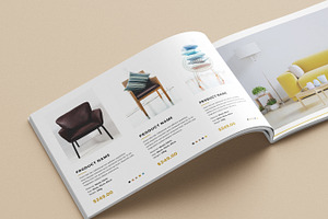 Product Catalog Template, Web/Print