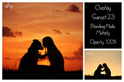 30 Dramatic Sunset Sky Overlays, a Texture Graphic by LovePhotoMoment (Thumbnail 4 of 14)