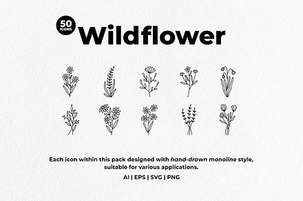 Wildflower Icon Pack