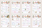 Dream-to-Reality Planner, a Stationery Template by Designmela01 (Thumbnail 2 of 5)