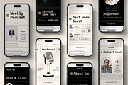120 Podcast Instagram Template, a Social Media Template by Branding Victory STD (Thumbnail 5 of 10)