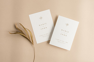 Beige - 5x7 Card Mockup Bundle