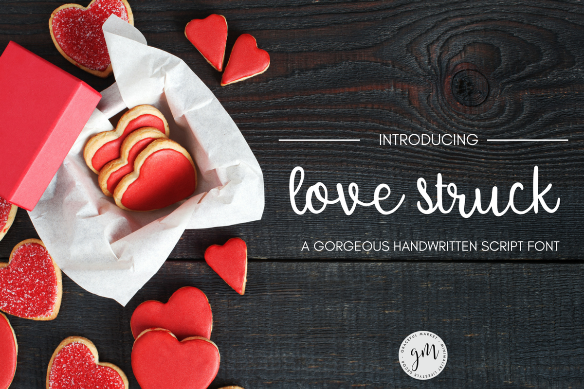 Love Struck Script Handwritten Font