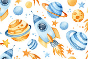 Cartoon Space Collection, an Illustration by made by Tanya (Thumbnail 3 of 3)