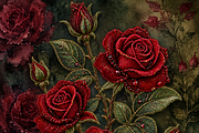 Beaded Roses PNG, an Object Graphic by The Edit (Thumbnail 2 of 3)