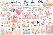 Valentine's Day Love Letter Clipart, an Illustration by Sublimation Artist (Thumbnail 1 of 6)