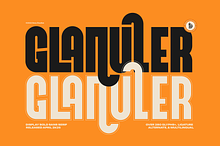 Glanuler | Display Bold Sans Serif