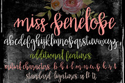 Miss Penelope Script Font, a Script Font by Miss Kate (Thumbnail 2 of 2)